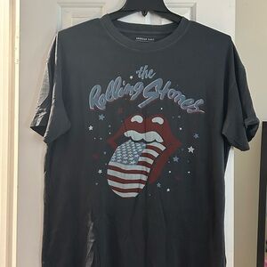 American Eagle Outfitters Rolling Stones Tee - Dark Gray